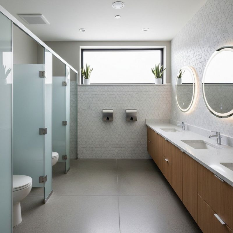 Office Restroom Renovation in Longmont, CO